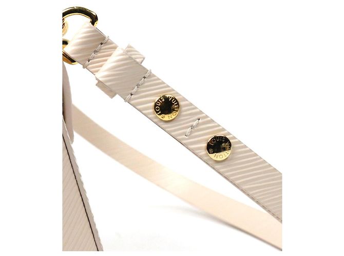 Louis Vuitton Borsa a Spalla Twist in Epi Avorio Bianco - vista 6