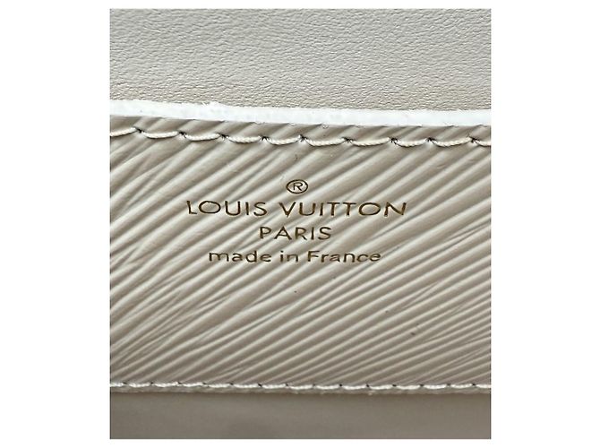 Louis Vuitton Borsa a Spalla Twist in Epi Avorio Bianco - vista 8