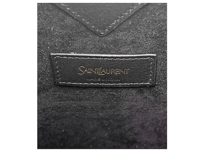 Saint Laurent Borsa a spalla nera a secchiello - vista 10