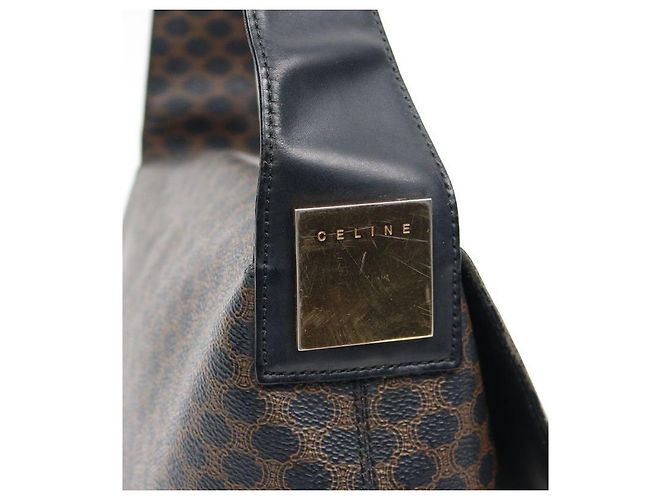 Céline Borsa a tracolla con pattina Macadam nera - vista 7