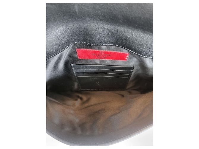 Valentino Pochette Enveloppe Rockstud Noir - vue 16