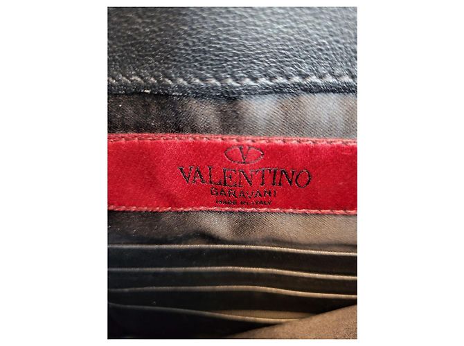 Valentino Pochette Enveloppe Rockstud Noir - vue 17