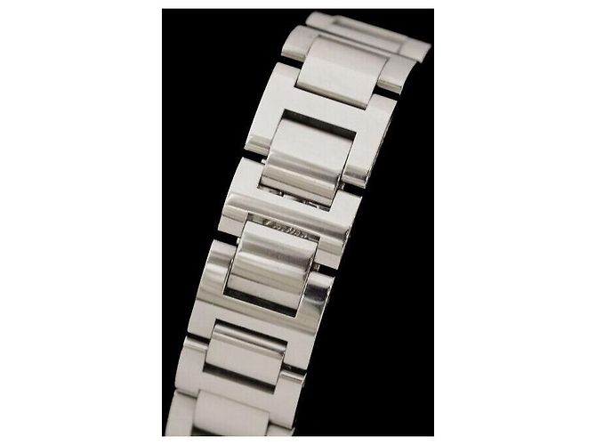 Cartier Ballon Bleu Reloj con Bisel de Diamante en Oro Blanco Dorado - vista 6