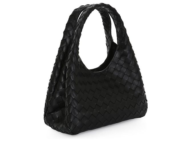 Bottega Veneta Piccola Borsa a Mano Campana Nero - vista 3