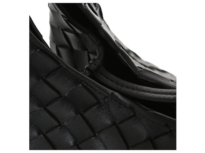 Bottega Veneta Piccola Borsa a Mano Campana Nero - vista 6