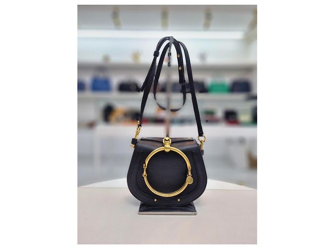 Chloé Borsa tote piccola con bracciale Nero - vista 9