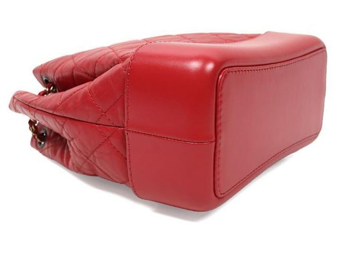 Chanel Roter Gabrielle Rucksack - Ansicht 8