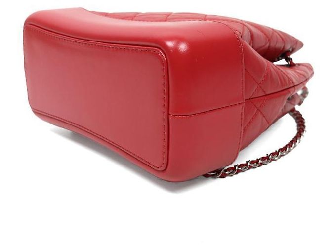 Chanel Roter Gabrielle Rucksack - Ansicht 9