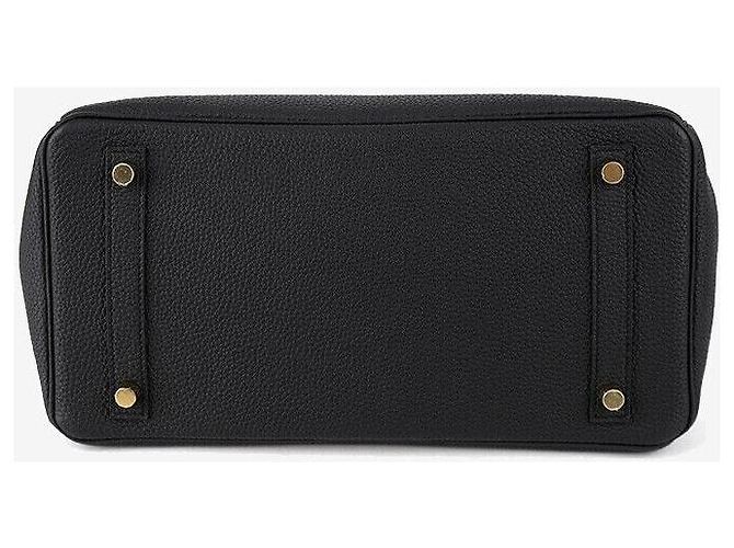 Hermès Borsa Birkin Togo Nera con Finiture Dorate Nero - vista 4