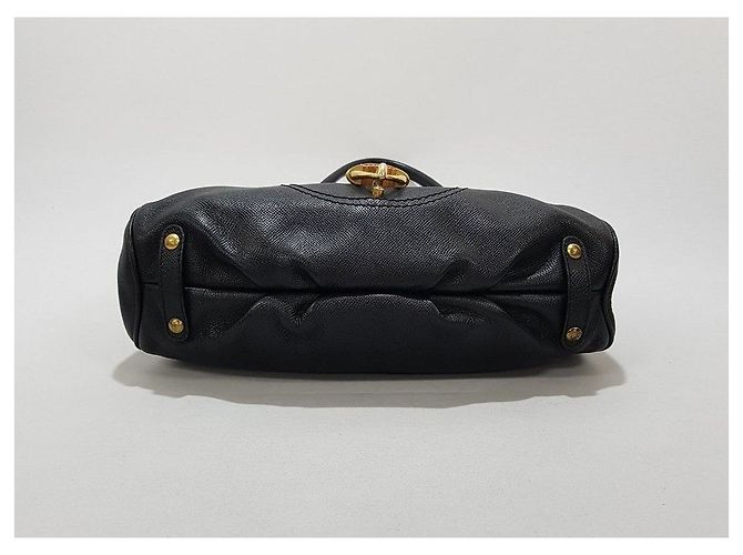 Salvatore Ferragamo Borsa a spalla in pelle nera Nero - vista 7