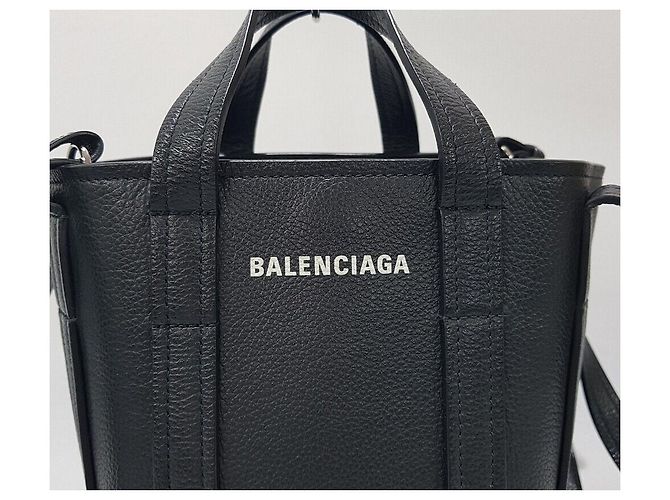 Everyday Balenciaga Tutti i giorni Nord Sud XS Nero - vista 3