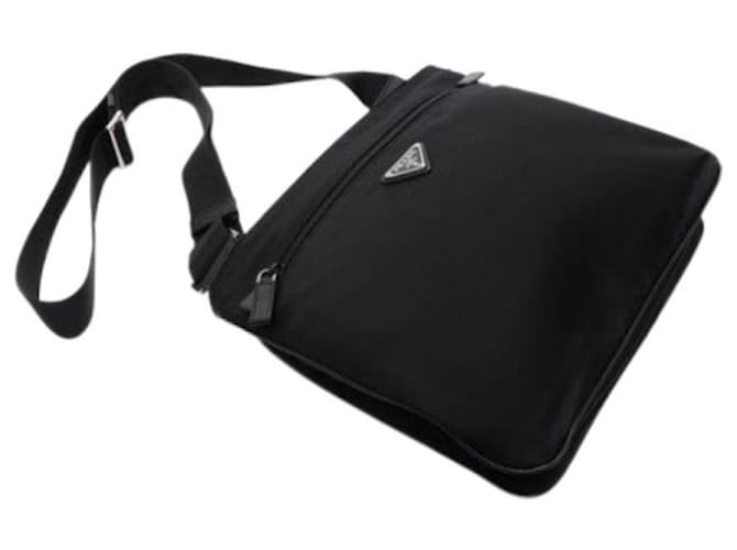 Prada Borsa a tracolla Pocono Nera Nero - vista 13