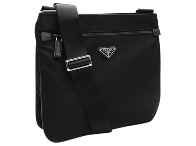 Prada Borsa a tracolla Pocono Nera Nero - vista 2