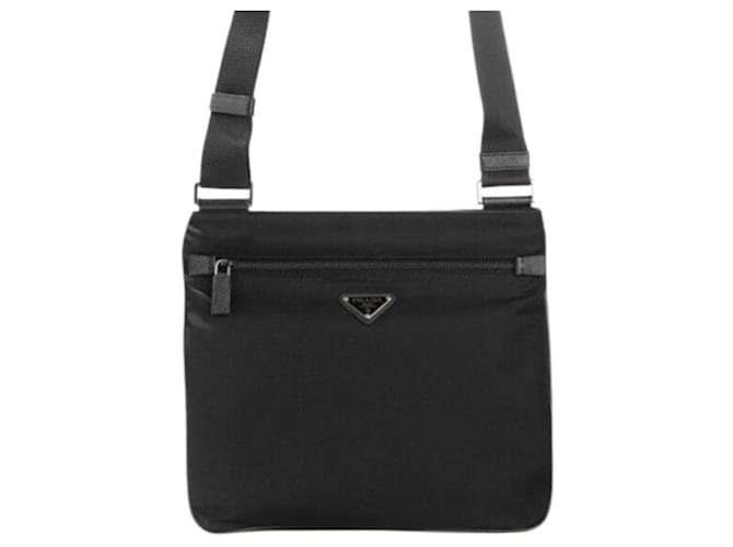 Prada Borsa a tracolla Pocono Nera Nero - vista 6