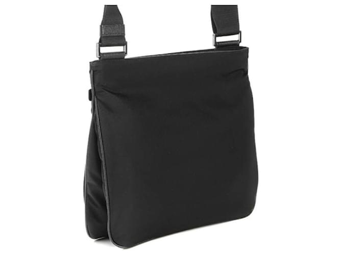 Prada Borsa a tracolla Pocono Nera Nero - vista 9
