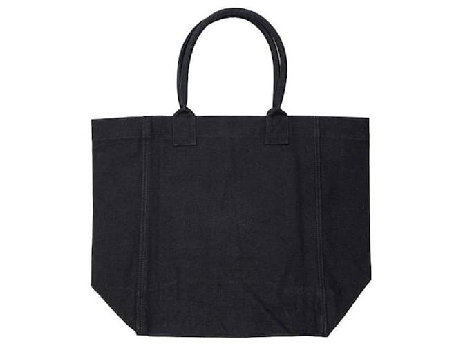 Isabel Marant Borsa a mano in cotone Nero - vista 5