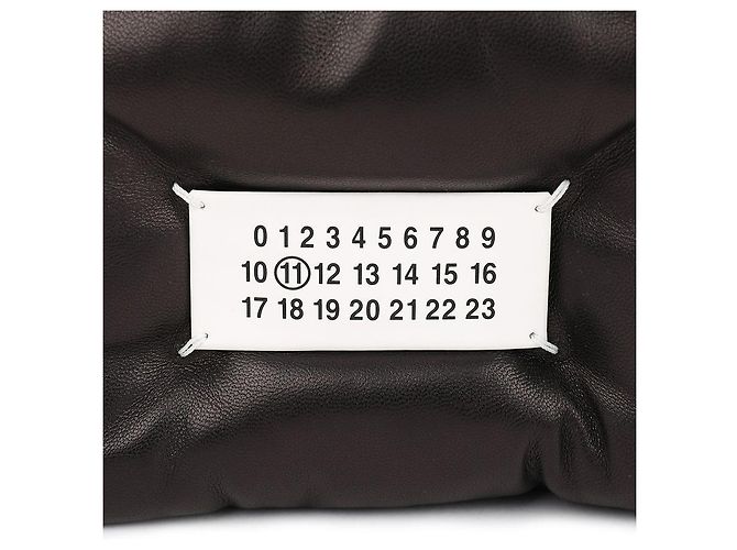 Maison Martin Margiela Borsa a Spalla Glam Slam Flap per Donne Nero - vista 9