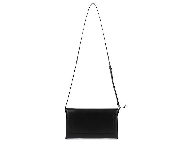 Jil Sander Piccola borsa a spalla piegata Nero - vista 5