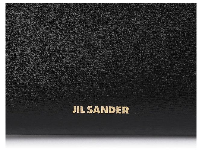 Jil Sander Piccola borsa a spalla piegata Nero - vista 9
