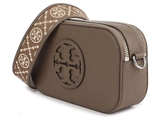 Tory Burch Bolsa Transversal Miller Marrom - vista 4