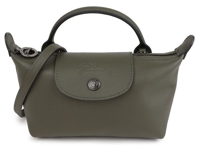 Longchamp Le Pliage Xtra XS Tasche mit Oberem Griff Grün - Ansicht 3