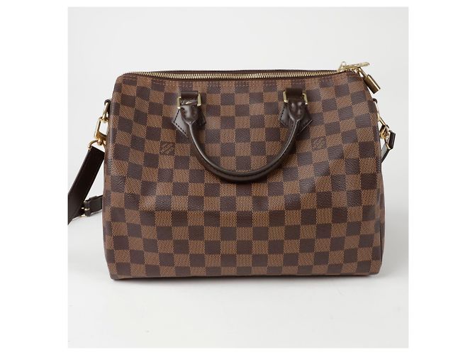 Louis Vuitton Speedy Bandoulière Schultertasche Braun - Ansicht 4