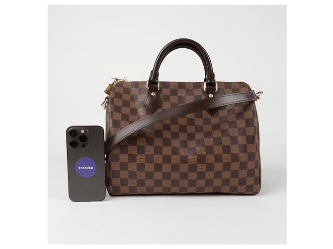 Louis Vuitton Speedy Bandoulière Schultertasche Braun - Ansicht 8