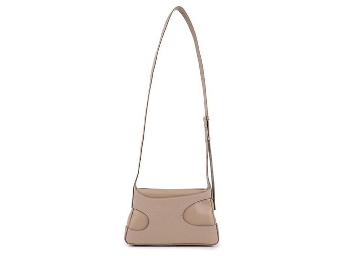 Salvatore Ferragamo Mini Schultertasche mit Ausschnittdetail Braun - Ansicht 5