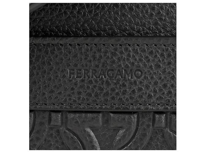 Salvatore Ferragamo Borsa a tracolla Gancini Nero - vista 9