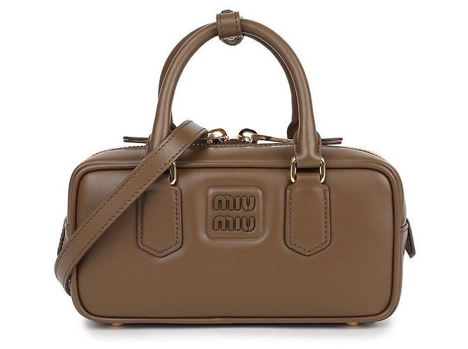 Miu Miu Tundra Leder Tragetasche - Ansicht 3