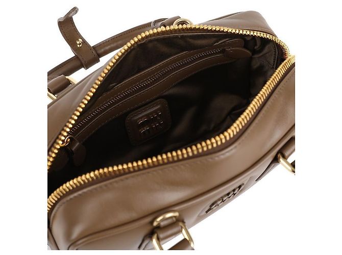 Miu Miu Tundra Leder Tragetasche - Ansicht 8