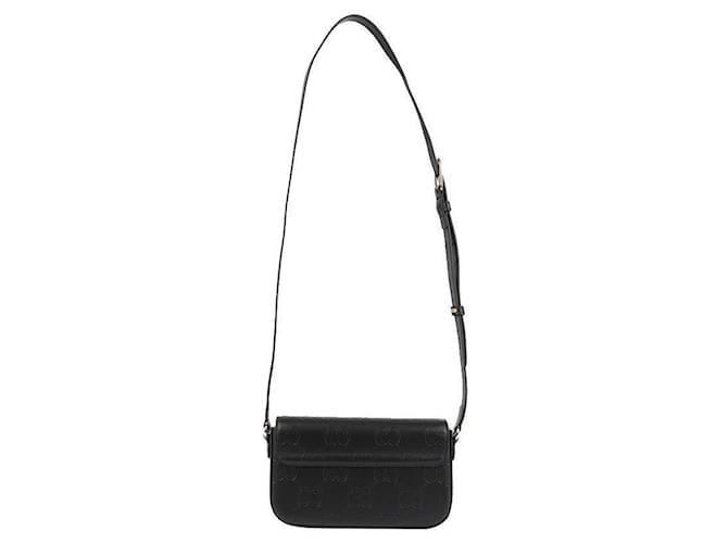 Gucci Super Mini Borsa a Spalla Nero - vista 5