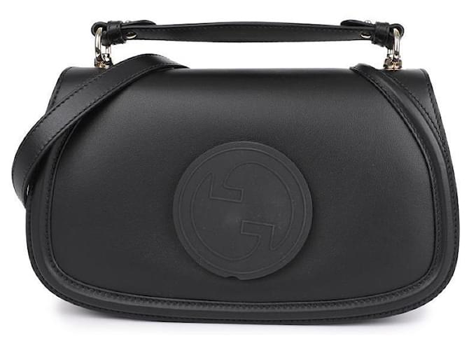 Gucci Borsa Blondi Medium con manico Nero - vista 3