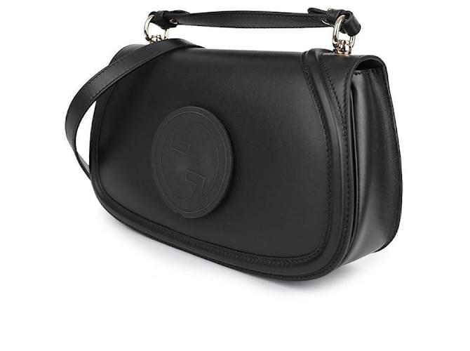 Gucci Borsa Blondi Medium con manico Nero - vista 4