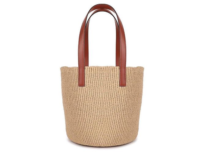 Chloé Grande Cesta Medaglia Cavallo Marrone - vista 5