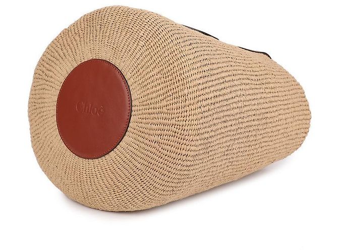 Chloé Grande Cesta Medaglia Cavallo Marrone - vista 6