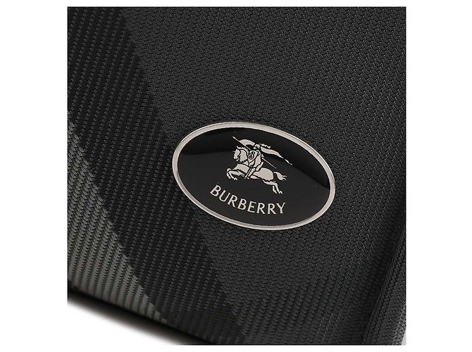 Burberry Borsa a spalla a quadri per uomo Nero - vista 9