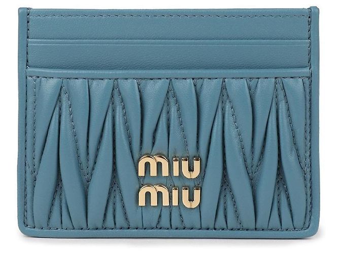 Miu Miu Kartenhalter aus Nappa-Leder - Ansicht 3