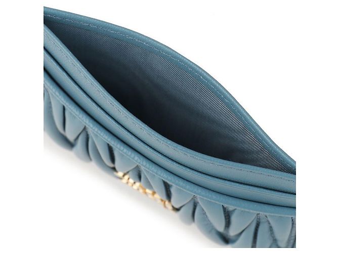 Miu Miu Kartenhalter aus Nappa-Leder - Ansicht 8