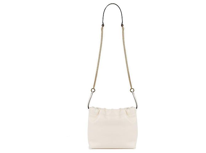 Valentino Weißer Bucket Bag mit Logo - Ansicht 5