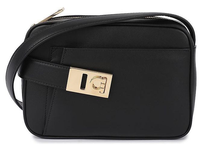 Salvatore Ferragamo Custodia per fotocamera Nero - vista 3