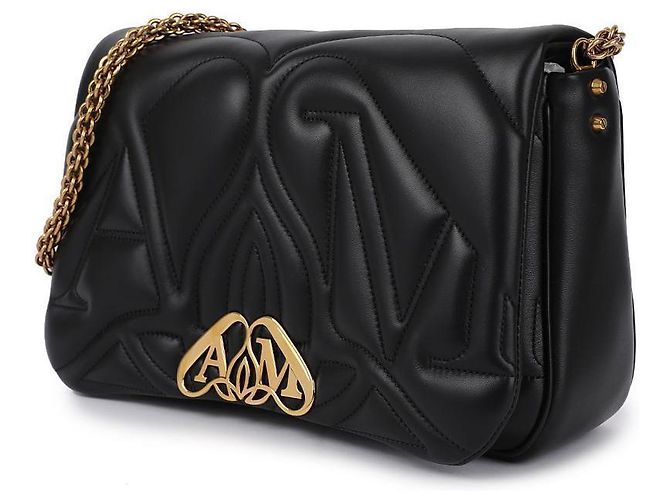 Alexander Mcqueen Borsa Seal - vista 4