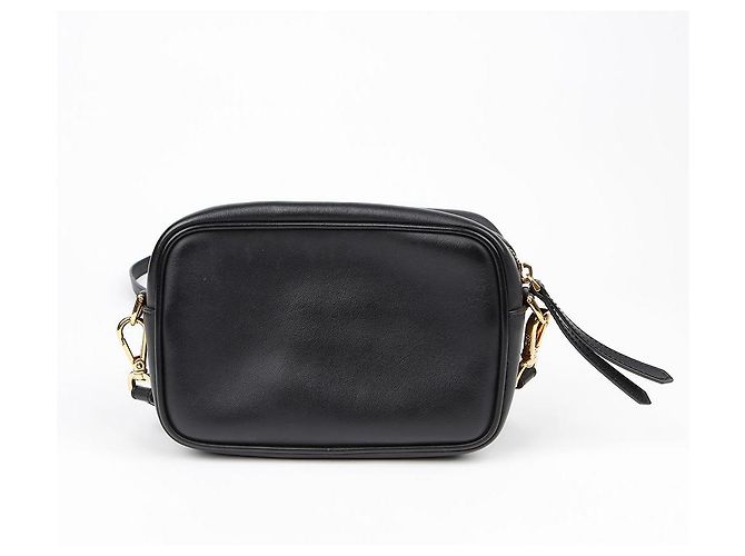 Fendi Borsa a Spalla Crossbody FF Logo Camera Nero - vista 2