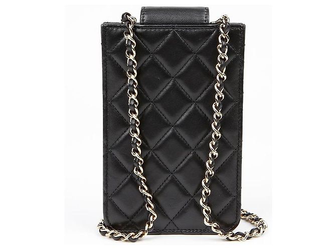 Chanel Handyhalter Gürteltasche Schwarz - Ansicht 4