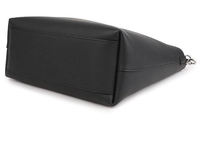Longchamp Le Rose Top Hobo Bag Nero - vista 6