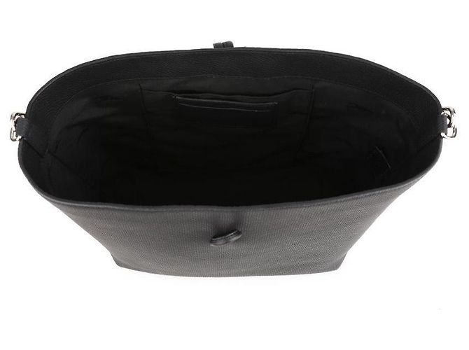 Longchamp Le Rose Top Hobo Bag Nero - vista 7