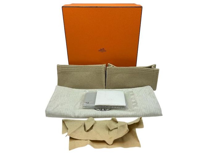 Hermès Borsa a flap Constance Epsom in oro Marrone - vista 10