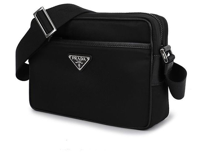 Prada Borsa a spalla in nylon per uomo - vista 4