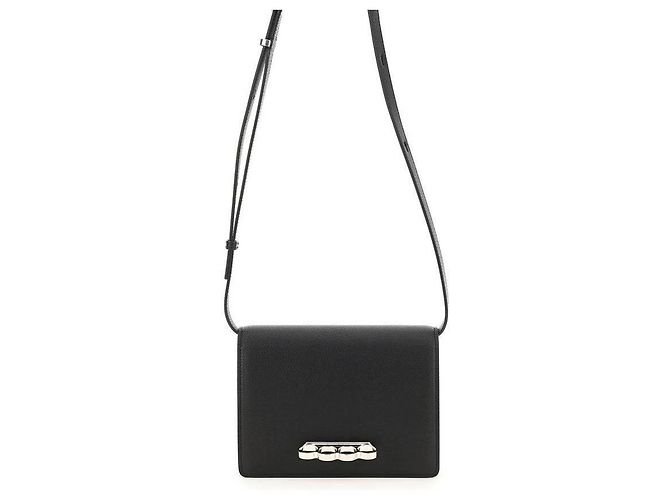 Alexander Mcqueen Borsa a tracolla in pelle Ring DYTUY - vista 4