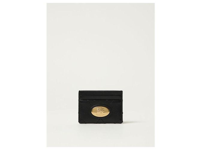 Burberry Billetera de tarjeta Strand Negro - vista 4